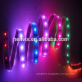 12v IP68 dmx rgb led strip , color changing strip light